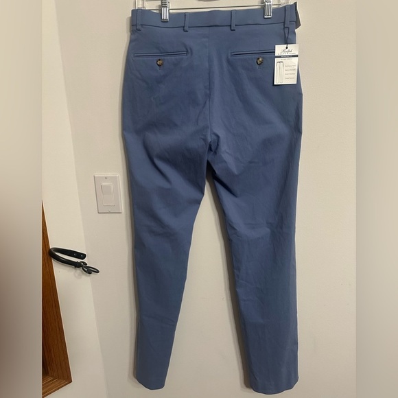 Ralph Ralph Lauren blue modern fit pants size 31 x 32 Rayon Blend - Picture 2 of 8